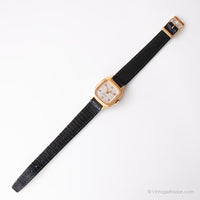 Vintage Priosa 17 Jewels Incabloc Watch | Gold-tone Tiny Square Watch ...
