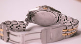 Vintage Mens Jules Jurgensen Day & Date Quartz Watch WR 50M