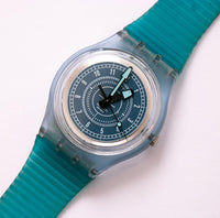 1999 Bluejacket Skn104 Swatch مشاهدة | خمر الحد الأدنى Swatch