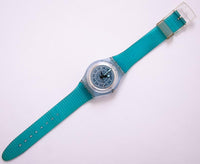 1999 Bluejacket Skn104 Swatch reloj | Minimalista vintage Swatch