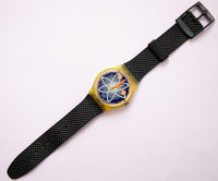 1991 WAVE REBEL GJ107 Swatch Watch | 90s Vintage Swatch Watches