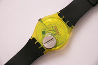 1991 Wave Rebel GJ107 swatch reloj | Vintage de los 90 swatch Relojes