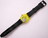 1991 Wave Rebel GJ107 swatch Uhr | 90er Jahre Vintage swatch Uhren