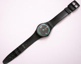 Hombre clásico swatch reloj | 1988 Touch Down GB409 swatch reloj