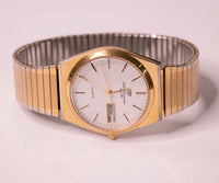 Vintage Gold-tone Jules Jurgensen since 1740 Quartz Watch Day & Date