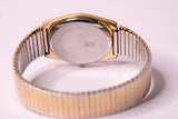 Tono d'oro vintage Jules Jurgensen Dal 1740 Quartz Watch Day & Date