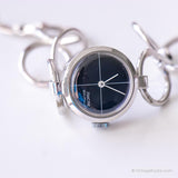 Ancre Goupilles Vintage Watch with Blue Dial | 70s Ladies French Watch