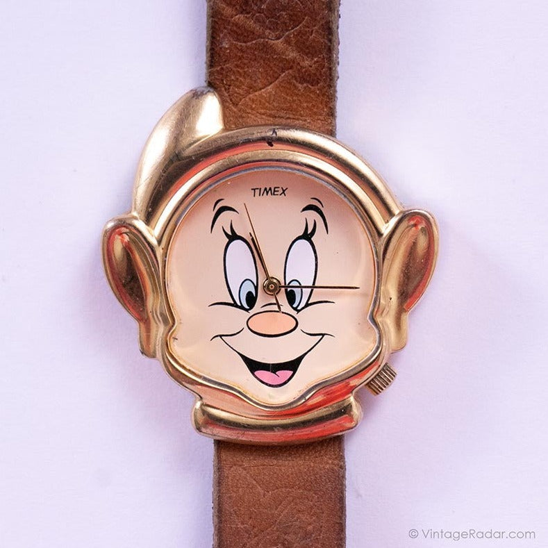 Snow White Dwarf Disney Watch | Vintage Timex Dwarf Quartz Watch