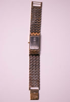 Seltenes Gold-Ton Jules Jurgensen Uhr | Vintage Diamond Quarz JJ Uhr