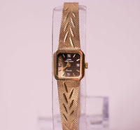 Tono dorado Jules Jurgensen reloj para damas | Ocasión vintage reloj