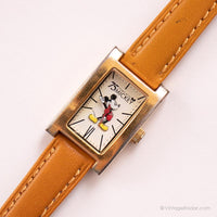 Mickey Mouse Disney por Seiko Cuadrado reloj | 75 años con Mickey reloj