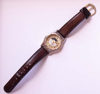 Orologio moonfase dell'eroe wrangler vintage | Giappone Data del quarzo orologio