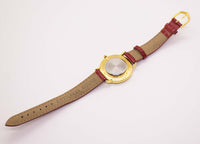 Tropical Jungle Jaguar Watch | Vintage Forest Gold-tone Quartz Watch