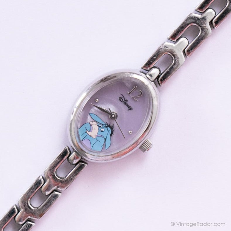 Tiny Silver Eeyore Vintage Watch | SII by Seiko Disney Quartz Watch ...