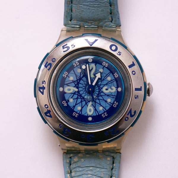 1993 LUNAIRE SDK113 Scuba Swatch Watch | Water Resistant Watches