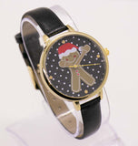 Gingerbread Man Cookie Watch - Vintage Christmas Festive Watch