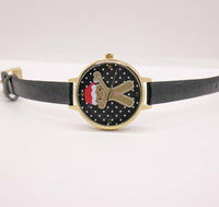 Galleta de hombre de jengibre reloj - Festivo de Navidad vintage reloj