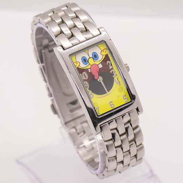 Jahrgang Sponge Bob Quadrathose Uhr | Lustiger Charakter Uhr für Kinder