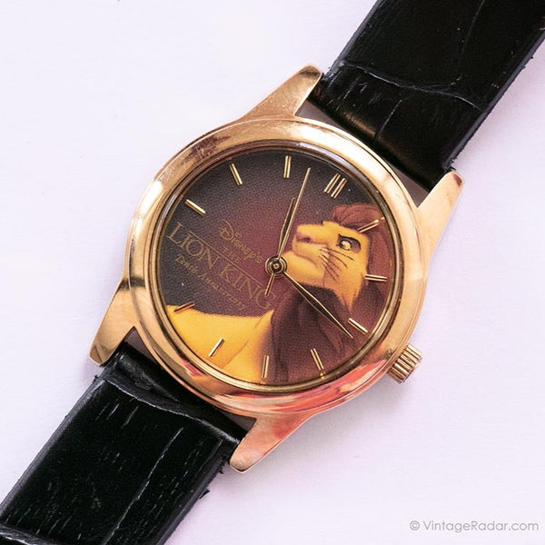 Rey de león vintage raro Seiko reloj | Sii por Seiko Disney Cuarzo reloj