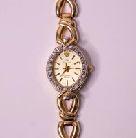 Vintage ▾ Jules Jurgensen Orologio da donna | Orologio in quarzo diamante jj tono d'oro