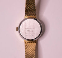 كلاسيكي Jules Jurgensen ساعة الكوارتز السويسرية ذات اللون الذهبي للنساء