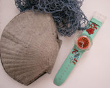 Swatch Pop soupE de poisson pwz106 orologio | 1993 Pop Swatch con scatola