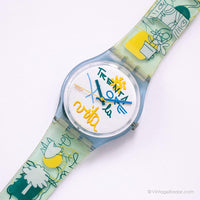 Vintage 1997 Swatch GN175 Trenta Ore por La Vita reloj