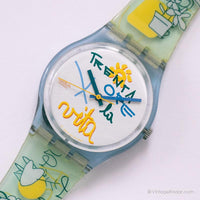 Vintage 1997 Swatch GN175 Trenta Ore par la Vita montre