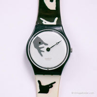 Vintage 1996 Swatch GN166 MAINS montre | 90 Swatch Gant montre