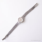Intermat 17 Rubis Antichoc Watch - Silver-tone Tiny Ladies Wristwatch