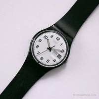 Vintage 1999 Swatch GB743 una vez más reloj | Fecha original Swatch reloj