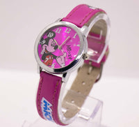 Old Funky Pink Mickey Mouse reloj para adultos | Unisexo Disney Relojes