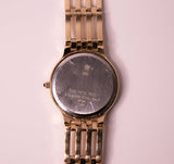 RARE Vintage Black-dial Jules Jurgensen Quartz Watch with Box and Papers