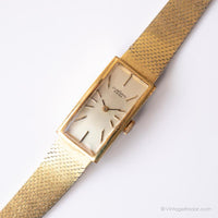 Gold-Tone Vintage Pallas Para Deutsch mechanisch Uhr für Frauen