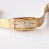 Gold-Tone Vintage Pallas Para Deutsch mechanisch Uhr für Frauen