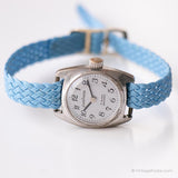 Vintage Pallas 17 Rubis Antichoc Uhr - silbertonfarbene deutsche Damen Uhr