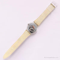 Vintage 2002 Swatch Face à biscuits GK386 montre | RARE Swatch Gant montre