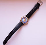 Vintage Faded Glory Moonphase Watch for Women with Blue Dial