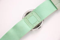 Naxos pwb149 pop Swatch reloj | 1990 Vintage Mint Green Pop Swatch