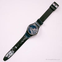 Vintage 1990 Swatch GB135 Tristán reloj | Coleccionable Swatch reloj