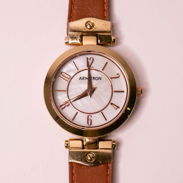 Clásico elegante Armitron Damas de tono de oro reloj | Armitron Relojes