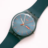PETROL REBEL SUOG701 Swatch Watch | New Gent Originals Swatch