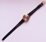 RARE Vintage Milan Moonphase Watch for Women with Black Bracelet