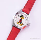 Vintage mechanisch Mickey Mouse Uhr | Seltene 1970er Jahre Disney Uhr
