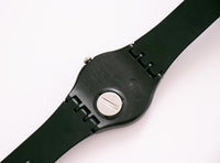 2010 Swatch SUOB702 Schwarzer Rebell Uhr | Neuer Gent Day Datum Swatch