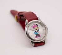Altrosa Minnie Mouse Handgelenksuhren für Frauen | Klein Disney Uhren