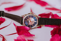 LA Express Blue Dial Moon Phase Watch | Moonphase Watch Collection
