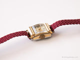 1940s Vintage Tank Watch for Women - Gold Plated Luxury Ladies Watch