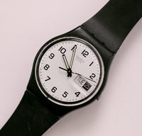 Ancora una volta GB743 Swatch Guarda | 1999 Vintage minimalista Swatch Guadare