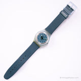1999 Swatch Orologio blu skn104 | Blu vintage Swatch Guadare